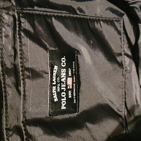 Vtg Y2K Polo Jeans Co. Nylon Bag - Picture 3 of 6